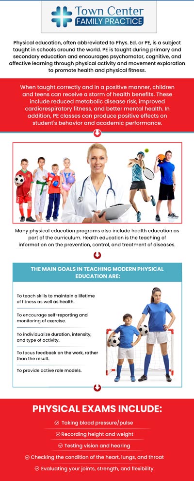 Sports physicals at Town Center Family Practice are an essential preventive measure to ensure your child's health, safety, and wellness. They provide a valuable opportunity for our providers to address health concerns, educate your child on injury prevention, and support their overall well-being as they continue enjoying sports and a physically active lifestyle. Book an appointment online or contact us for more information. We are conveniently located at 1642 N. Volusia Ave, Orange City, FL 32763. Sports physicals at Town Center Family Practice are an essential preventive measure to ensure your child's health, safety, and wellness. They provide a valuable opportunity for our providers to address health concerns, educate your child on injury prevention, and support their overall well-being as they continue enjoying sports and a physically active lifestyle. Book an appointment online or contact us for more information. We are conveniently located at 1642 N. Volusia Ave, Orange City, FL 32763.