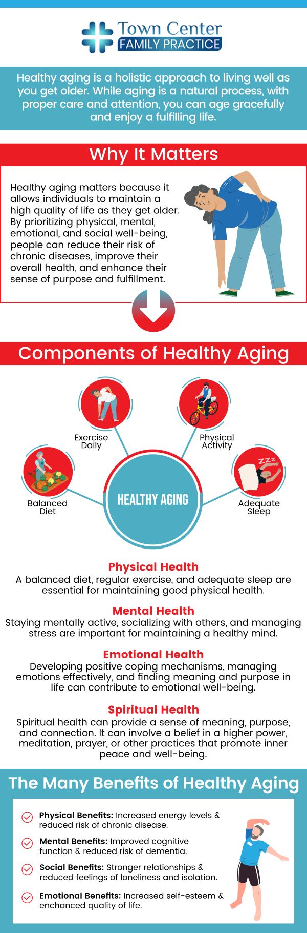 Healthy aging is about more than just longevity; it focuses on maintaining physical, mental, and social well-being for a high quality of life. Dr. Luis Morales-Torres, MD, works with patients to create personalized health plans that manage chronic conditions and promote lifestyle changes for thriving in later years. For more information, contact us or book an appointment online. We are conveniently located at 1642 N. Volusia Ave, Orange City, FL 32763.